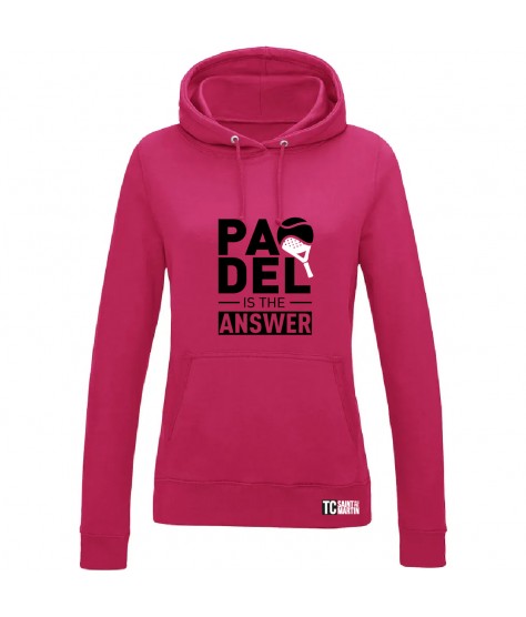 SWEAT À CAPUCHE FEMME TC...