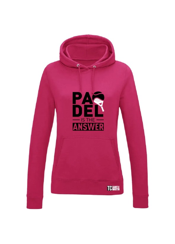 SWEAT À CAPUCHE FEMME TC SAINT-MARTIN PADEL