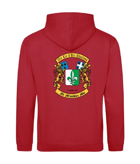 SWEAT À CAPUCHE FLOCAGE DOS...