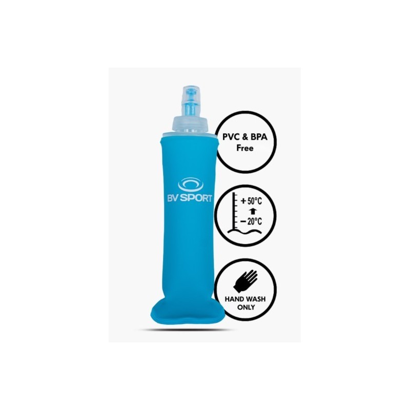 BV SPORT Flasque souple 250ml BLEU