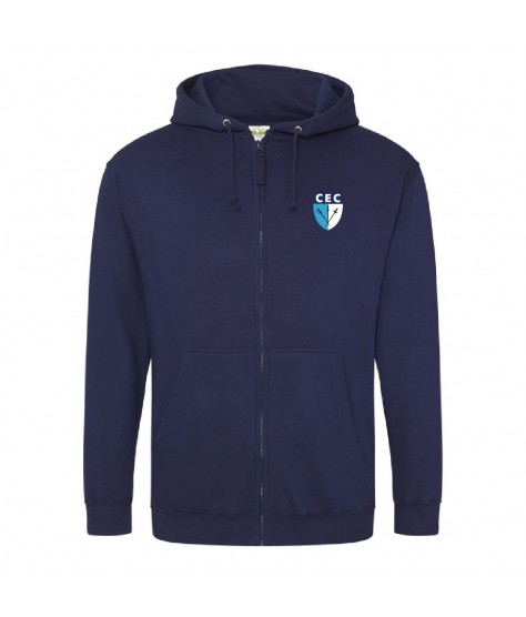 VESTE ZIPÉE FLOCAGE COEUR +...