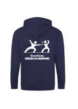 VESTE ZIPÉE FLOCAGE COEUR + DOS ADULTES CERCLE D'ESCRIME CHÂLONS
