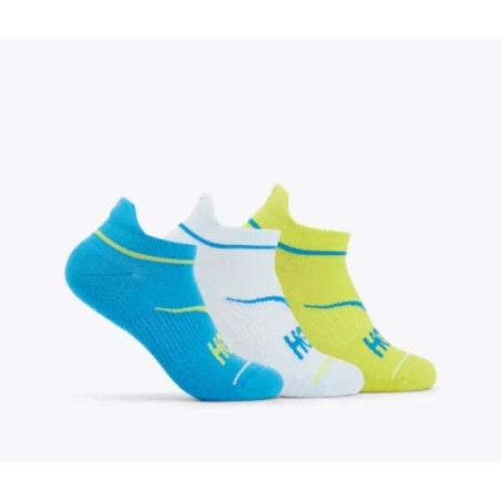 HOKA Lot de trois paires de chaussettes de running invisibles