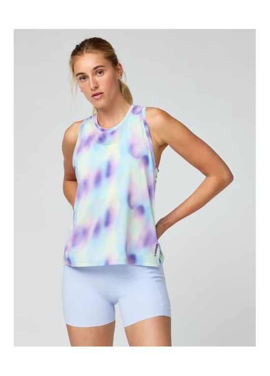 BROOKS DASH TANK PRINTED W