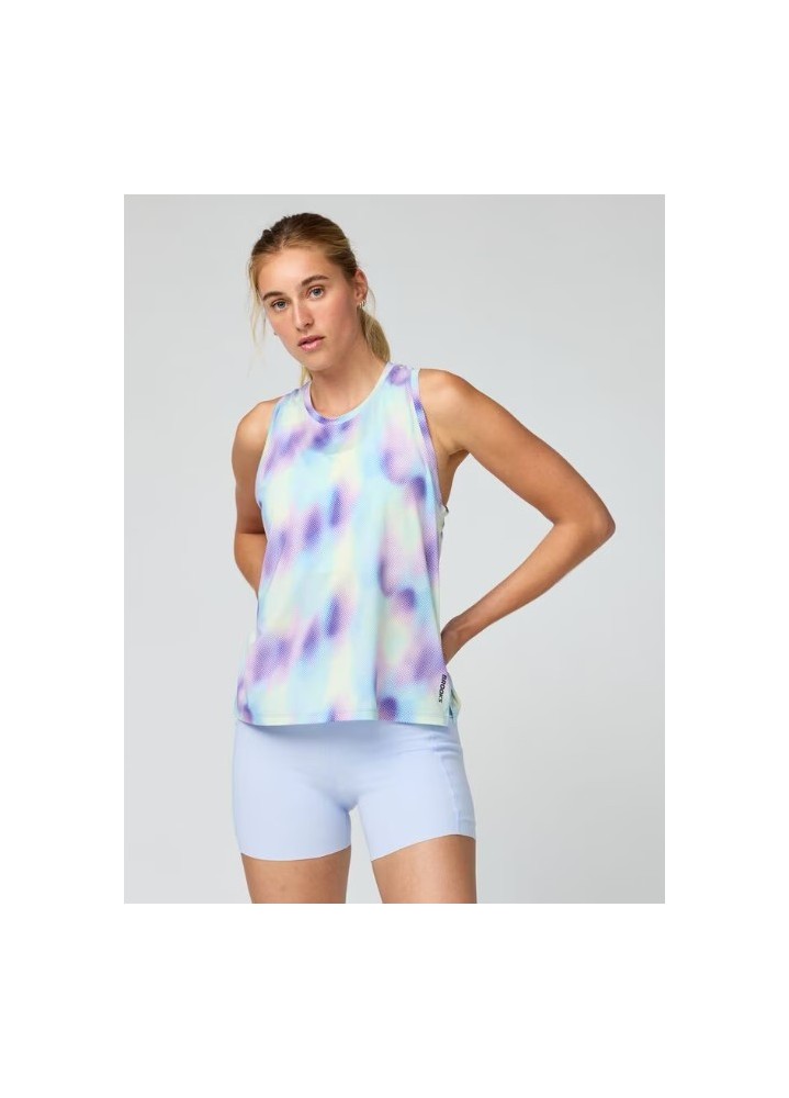 BROOKS DASH TANK PRINTED W