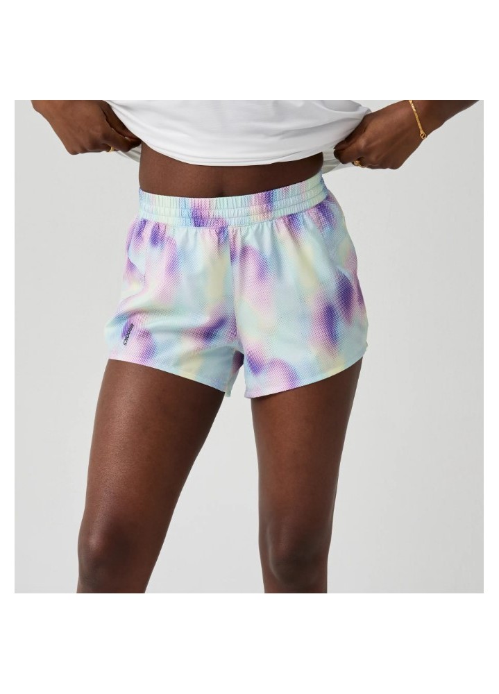BROOKS DASH SHORT PRINTED W