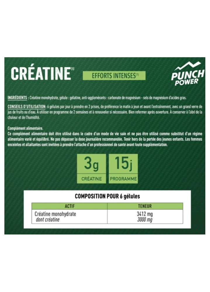 PUNCH POWER CREATINE