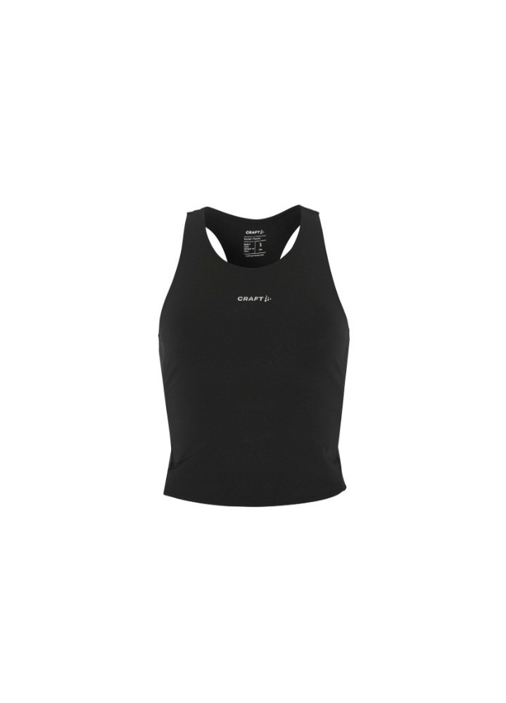 CRAFT HYPERVENT CROPPED POCKET SINGLET W