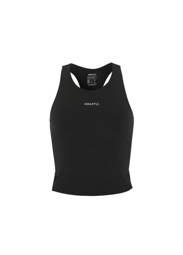 CRAFT HYPERVENT CROPPED POCKET SINGLET W
