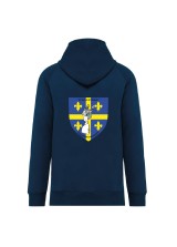 VESTE À CAPUCHE ZIPÉE ADULTE FLOCAGE DOS ADULTES SDIS 51