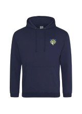 SWEAT À CAPUCHE FLOCAGE COEUR + DOS HOMME SDIS 51