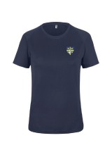 T-SHIRT RESPIRANT FEMME FLOCAGE COEUR + DOS SDIS 51
