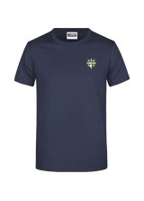 T-SHIRT COTON HOMME FLOCAGE COEUR + DOS SDIS 51