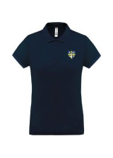 POLO MANCHES COURTES FEMME FLOCAGE COEUR + DOS SDIS 51