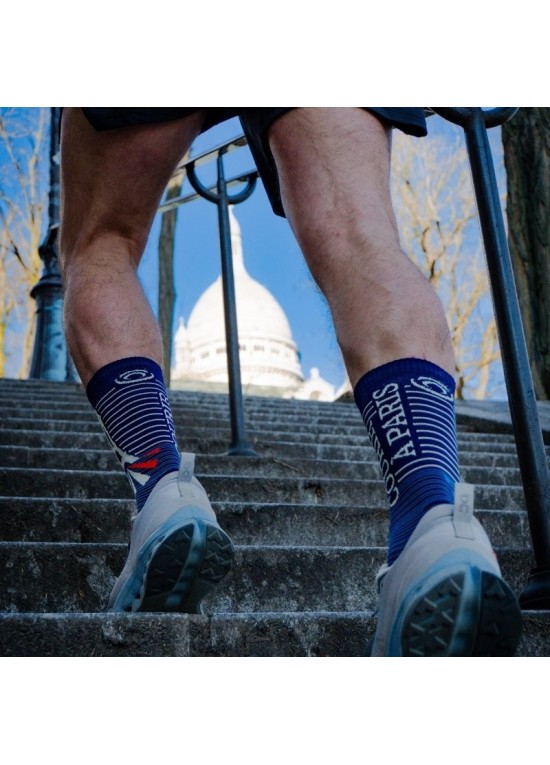 BV SPORT CHAUSSETTES RUN MARATHON HIGH "PARIS"