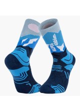 BV SPORT CHAUSSETTES TREK SUMMIT LYOCELL ALPES BLEU