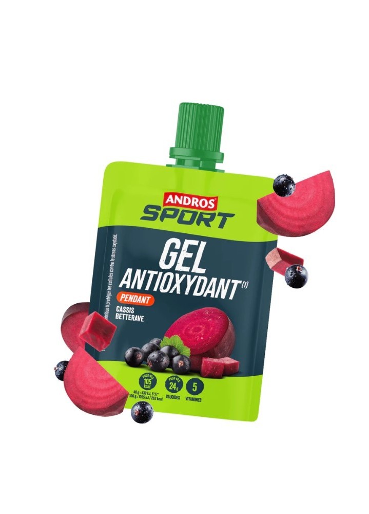 ANDROS SPORT GEL ANTIOXYDANT CASSIS BETTERAVE