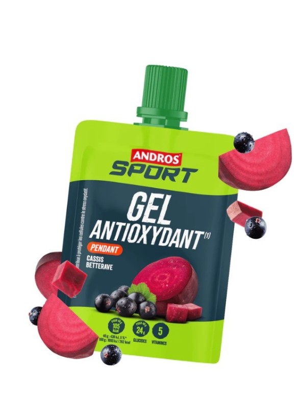 ANDROS SPORT GEL ANTIOXYDANT CASSIS BETTERAVE
