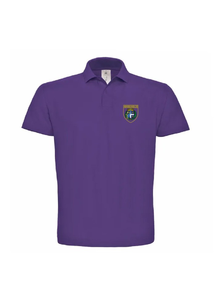 POLO HOMME FLOCAGE COEUR LA JEANNE D'ARC TIR