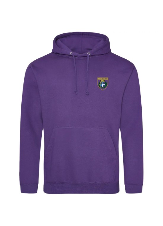 SWEAT À CAPUCHE HOMME FLOCAGE COEUR LA JEANNE D'ARC TIR
