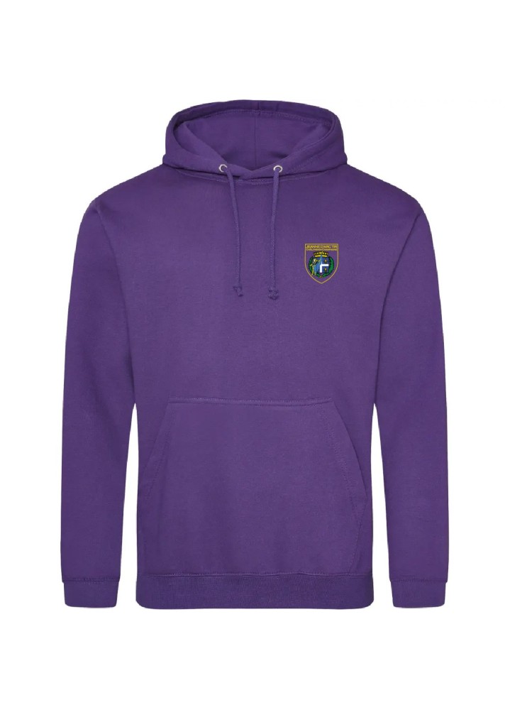 SWEAT À CAPUCHE HOMME FLOCAGE COEUR LA JEANNE D'ARC TIR