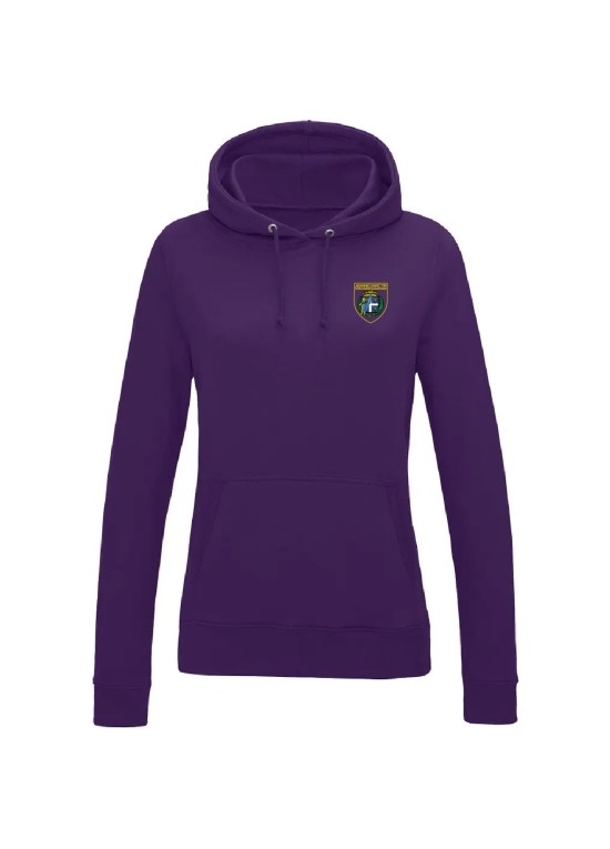 SWEAT À CAPUCHE FEMME FLOCAGE COEUR LA JEANNE D'ARC TIR