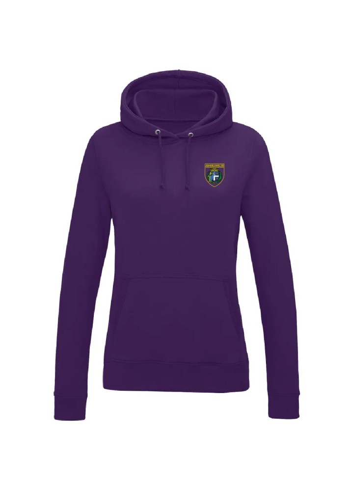 SWEAT À CAPUCHE FEMME FLOCAGE COEUR LA JEANNE D'ARC TIR