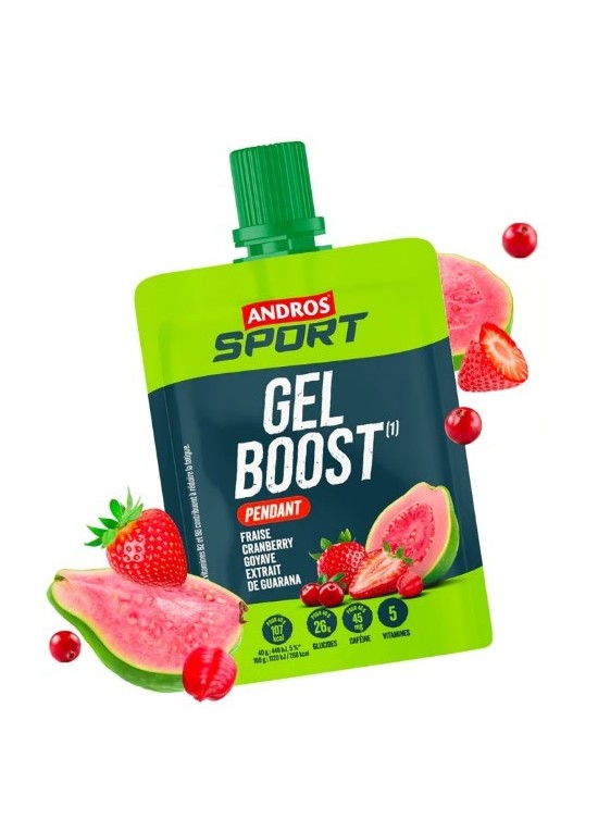 ANDROS SPORT GEL BOOST FRAISE CRANBERRY