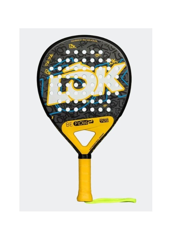 LOK RAQUETTE BE FLOW GEN 2 JAUNE