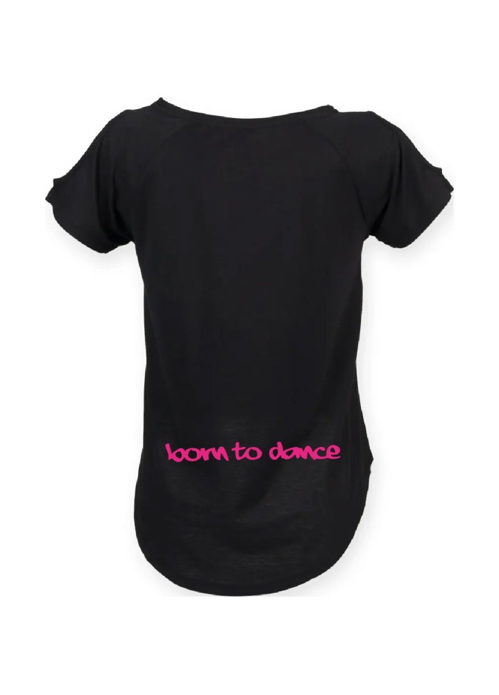 T-SHIRT EPAULES OUVERTES CLUB TEMPO ZUMBA