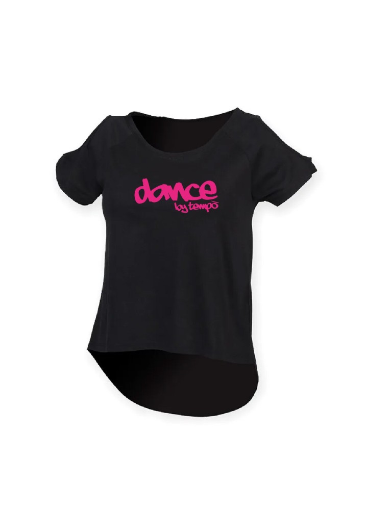 T-SHIRT EPAULES OUVERTES CLUB TEMPO ZUMBA
