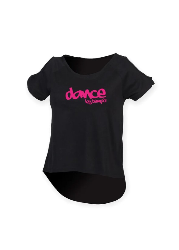 T-SHIRT EPAULES OUVERTES CLUB TEMPO ZUMBA
