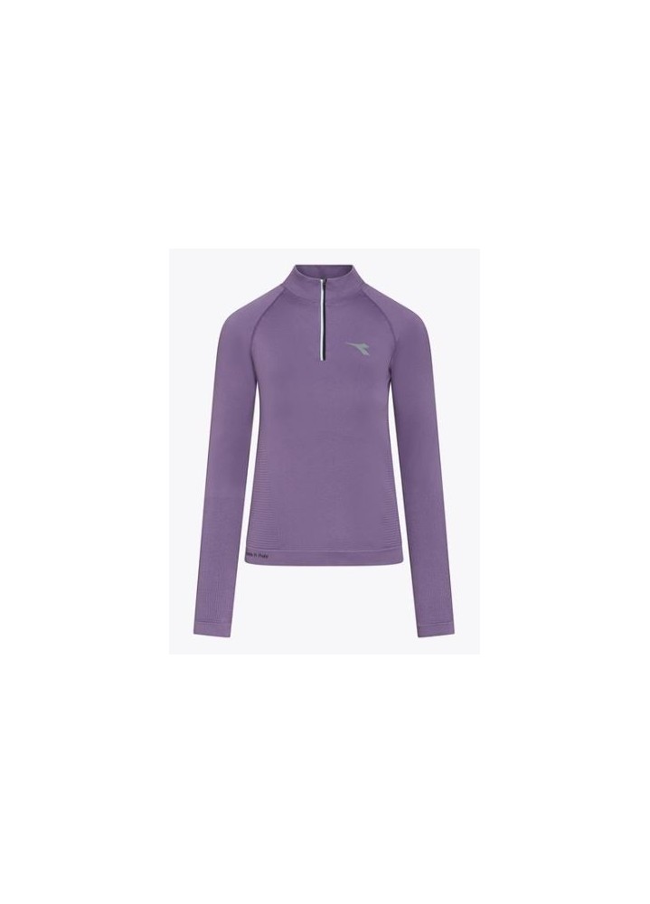 DIADORA T-SHIRT L.LS 1/2 ZIP STRATOUNO W