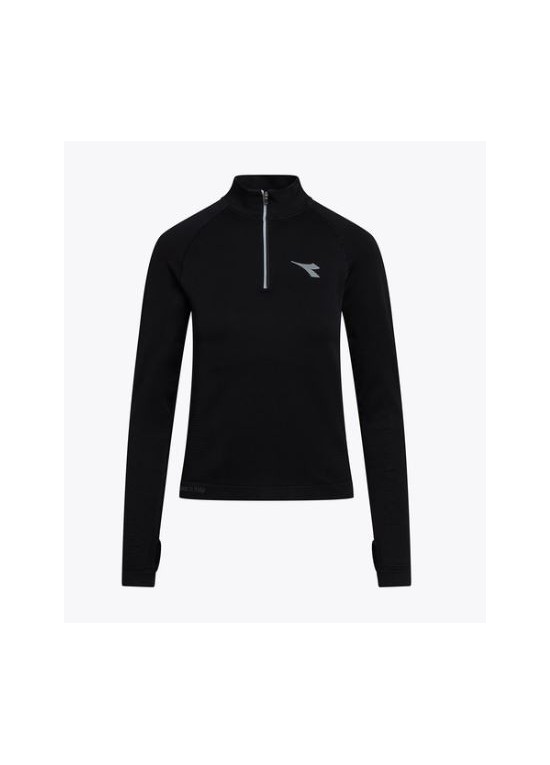 DIADORA T-SHIRT L.LS 1/2 ZIP STRATOUNO W