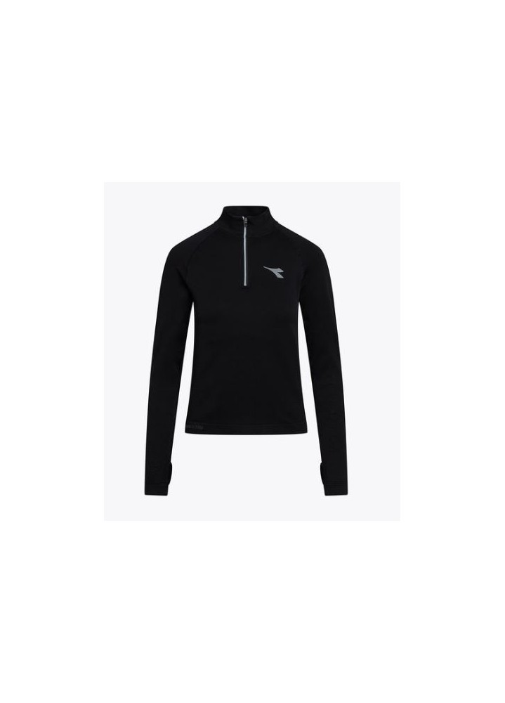 DIADORA T-SHIRT L.LS 1/2 ZIP STRATOUNO W