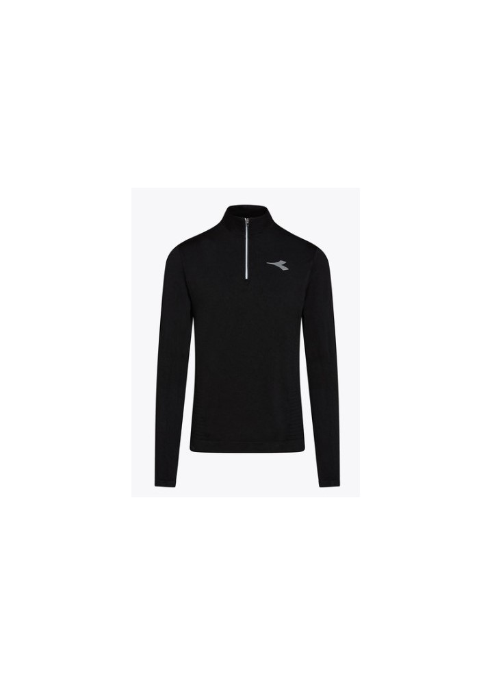 DIADORA T-SHIRT À MANCHES LONGUES ET DEMI-ZIP STRATOUNO M