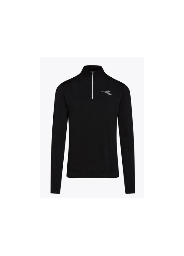 DIADORA T-SHIRT À MANCHES LONGUES ET DEMI-ZIP STRATOUNO M