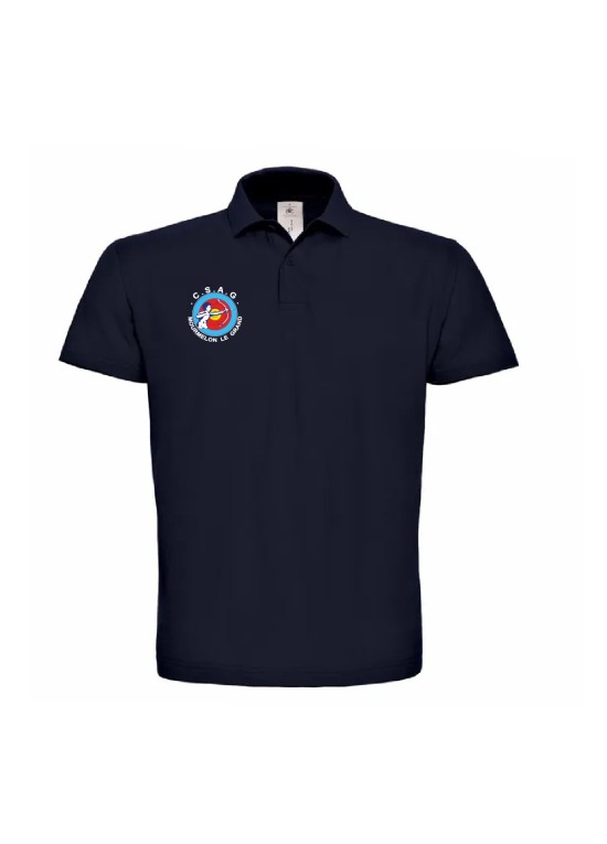 POLO COTON HOMME ANTI-COEUR+DOS CSAG MOURMELON TIR