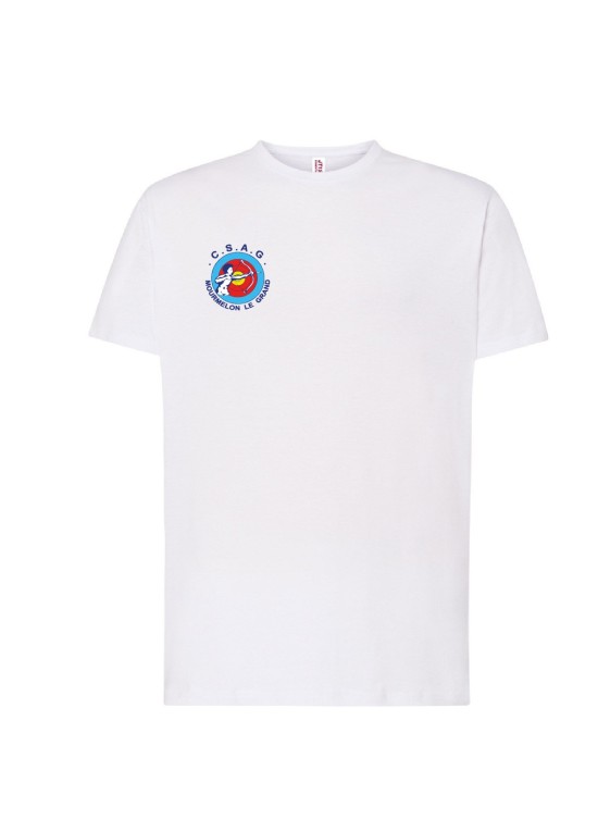 T-SHIRT COTON HOMME ANTI-COEUR+DOS CSAG MOURMELON TIR