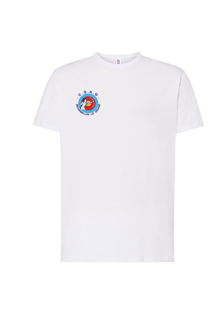 T-SHIRT COTON HOMME ANTI-COEUR+DOS CSAG MOURMELON TIR