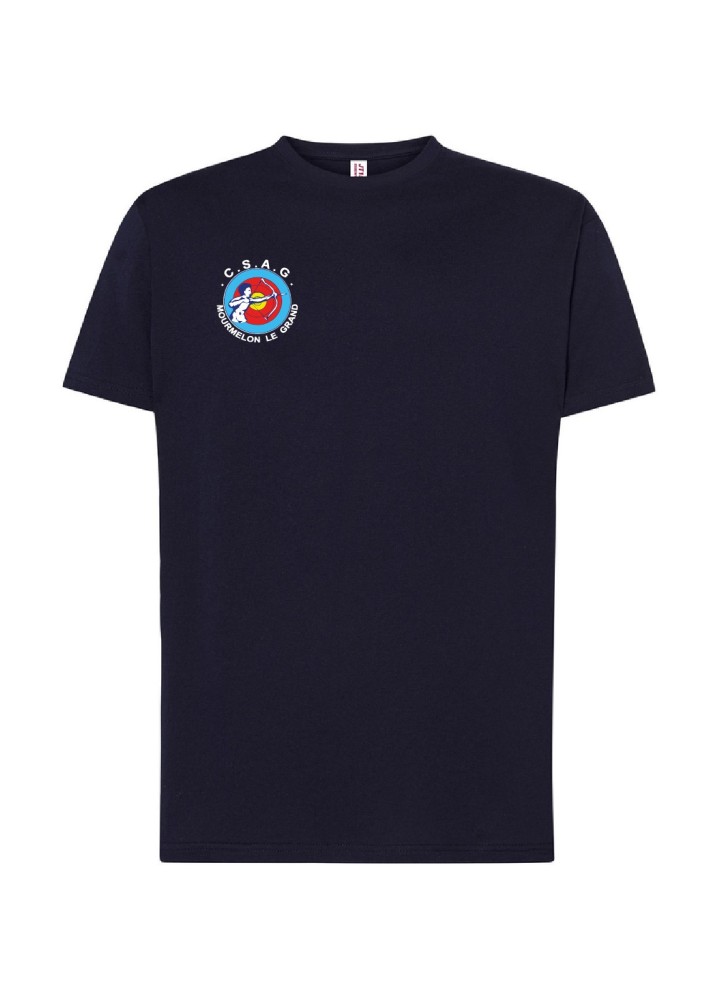 T-SHIRT COTON HOMME ANTI-COEUR+DOS CSAG MOURMELON TIR