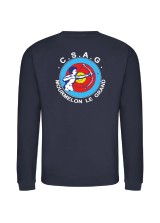 SWEAT SANS CAPUCHE ADULTE ANTI-COEUR+DOS CSAG MOURMELON TIR