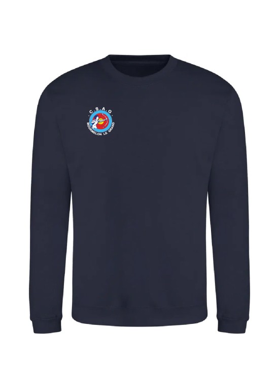 SWEAT SANS CAPUCHE ADULTE ANTI-COEUR+DOS CSAG MOURMELON TIR
