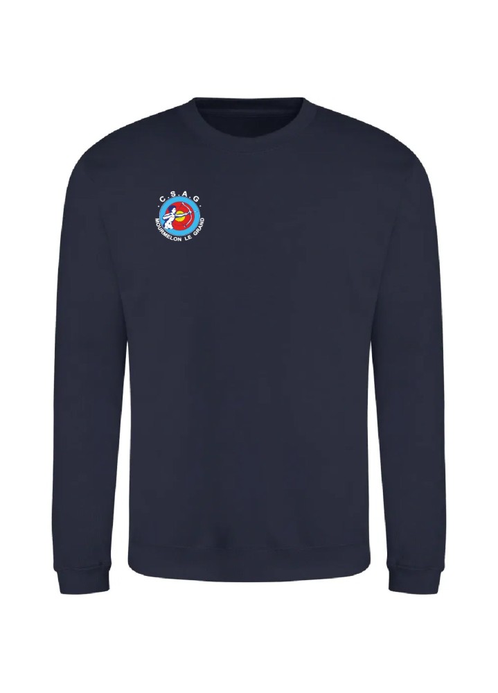 SWEAT SANS CAPUCHE ADULTE ANTI-COEUR+DOS CSAG MOURMELON TIR