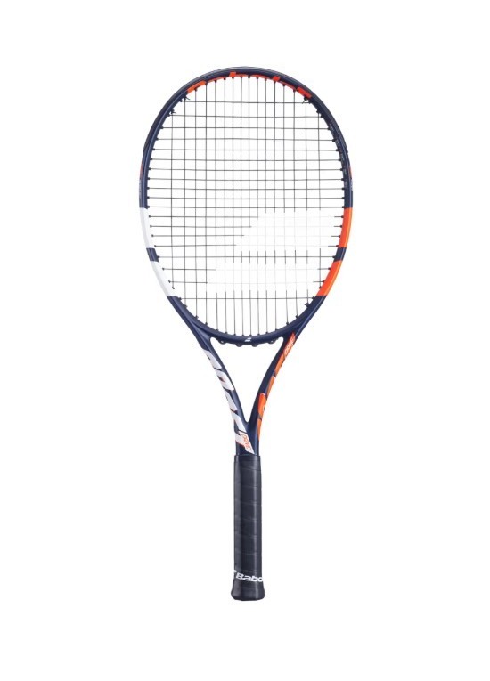 BABOLAT Boost Drive Cordée Bleu Orange Blanc