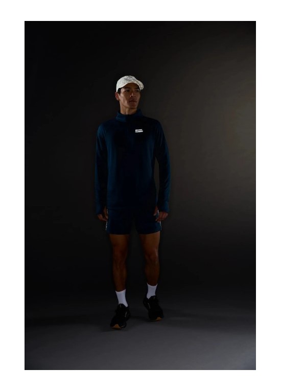 BROOKS THERMAL REFLECTIVE 1/2 ZIP M