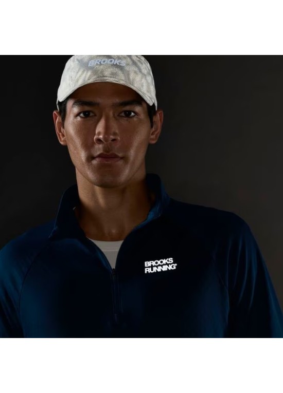 BROOKS THERMAL REFLECTIVE 1/2 ZIP M