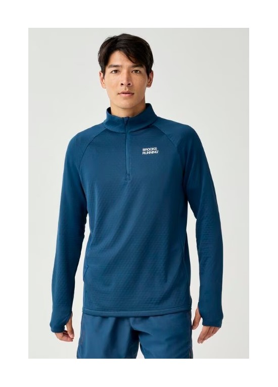 BROOKS THERMAL REFLECTIVE 1/2 ZIP M