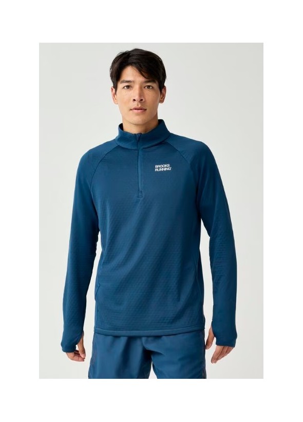 BROOKS THERMAL REFLECTIVE 1/2 ZIP M