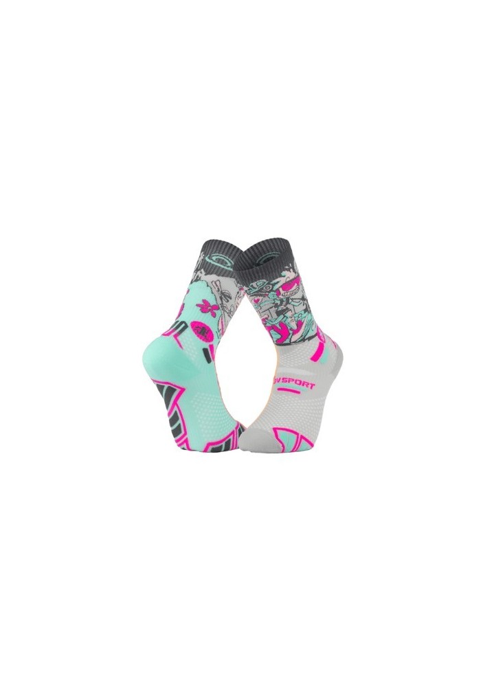 BV SPORT CHAUSSETTES TRAIL ULTRA HIGH VILLE VS MONTAGNE